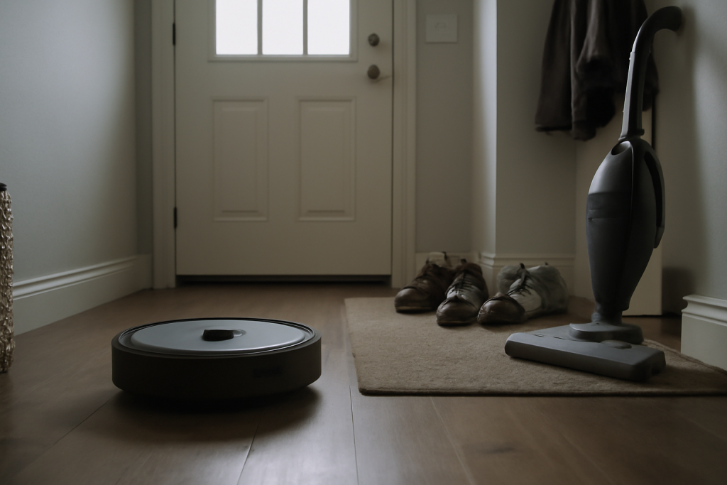 robot vacuums vs upright